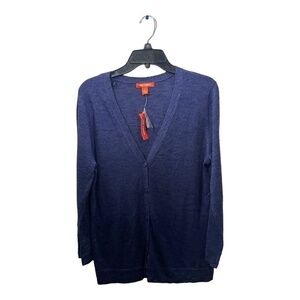 Joe Fresh Womens Cardigan Long Sleeve Knit Academia Button Up Size Large